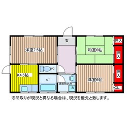 マルグリットの物件間取画像